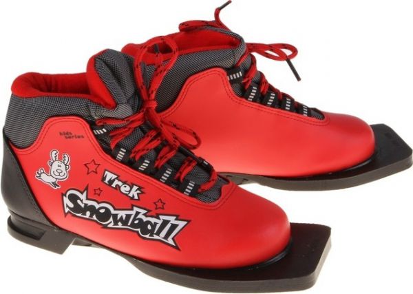 Ботинки для беговых лыж TREK Snowball ИК 30 Red black