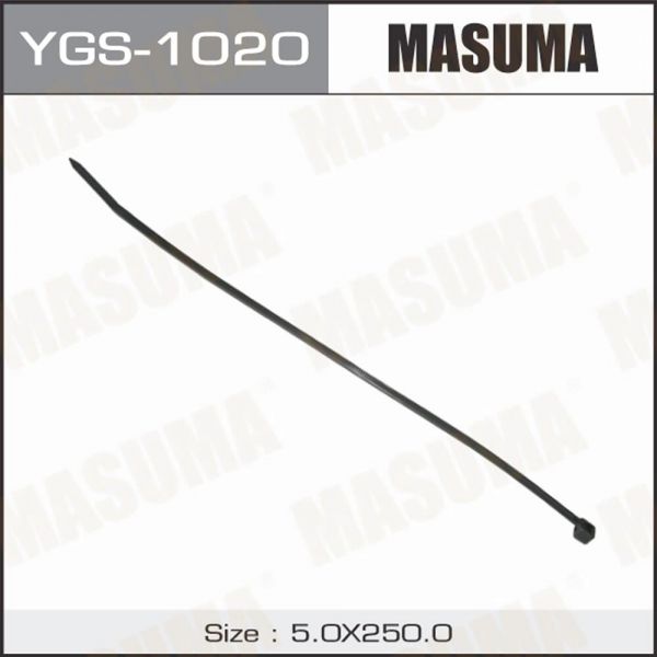 Хомут Masuma YGS1020 пластик 250 мм 100 шт.