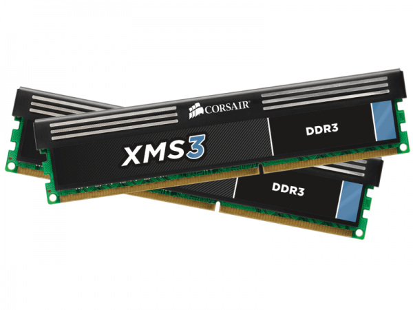 Оперативная память DIMM Corsair DDR3 DIMM 8Gb PC-10600 (CMX8GX3M2A1333C9)